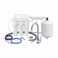 Complete under-sink 5-stage reverse osmosis system starter kit